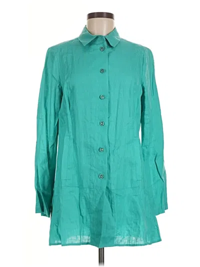 Pre-owned Carlisle Casual Dress In Teal