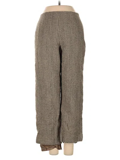 Pre-owned Carlisle Casual Pants In Brown