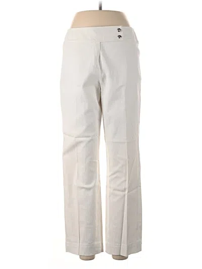 Pre-owned Carlisle Casual Pants In Ivory