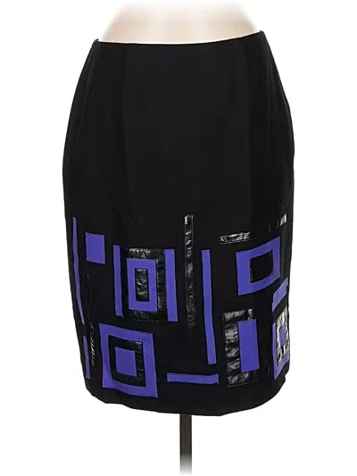 Pre-owned Carlisle Casual Skirt In Black