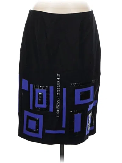 Pre-owned Carlisle Casual Skirt In Black