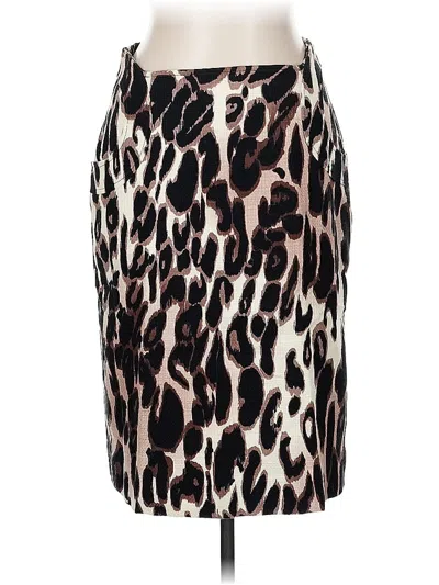 Pre-owned Carlisle Casual Skirt In Brown