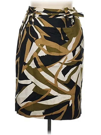 Pre-owned Carlisle Casual Skirt In Brown