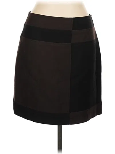 Pre-owned Carlisle Casual Skirt In Brown