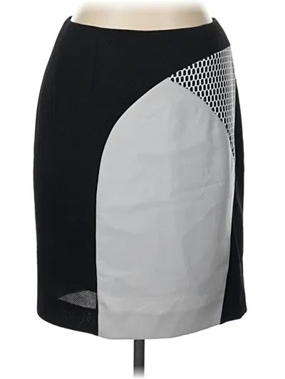 Pre-owned Carlisle Casual Skirt In Gray