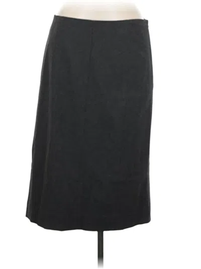 Pre-owned Carlisle Casual Skirt In Gray