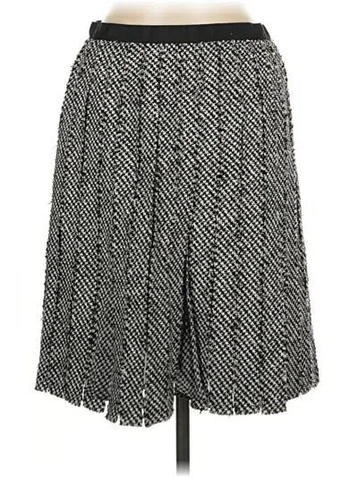 Pre-owned Carlisle Casual Skirt In Gray