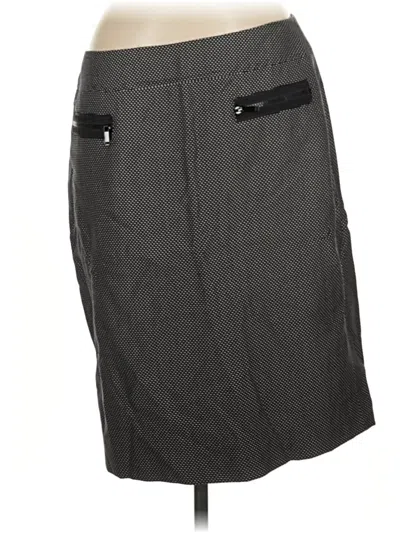 Pre-owned Carlisle Casual Skirt In Gray