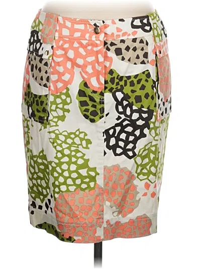 Pre-owned Carlisle Casual Skirt In Green