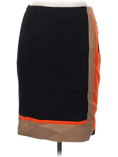 Pre-owned Carlisle Casual Skirt In Orange