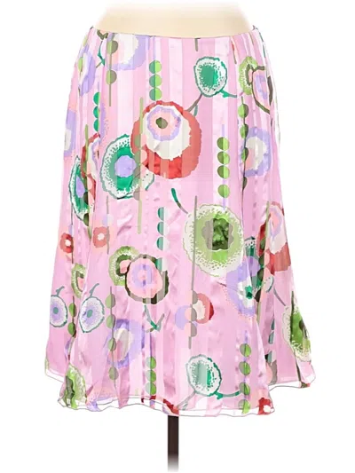 Pre-owned Carlisle Casual Skirt In Pink