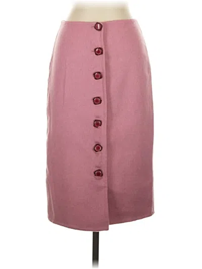 Pre-owned Carlisle Casual Skirt In Pink