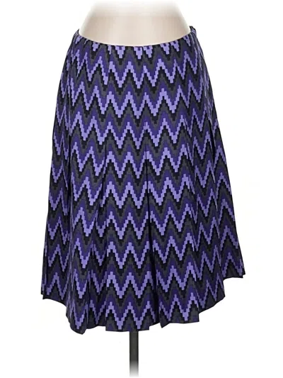 Pre-owned Carlisle Casual Skirt In Purple