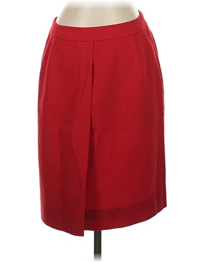 Pre-owned Carlisle Casual Skirt In Red