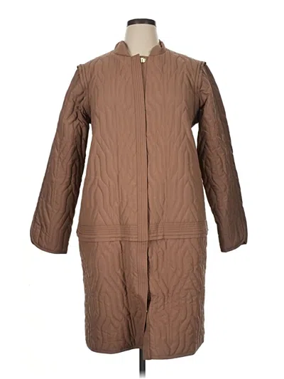 Pre-owned Carlisle Coat In Brown