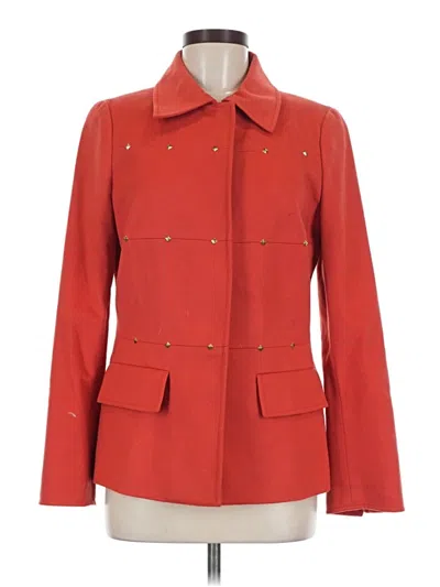 Pre-owned Carlisle Coat In Red