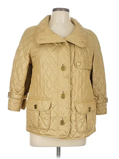 Pre-owned Carlisle Coat In Tan