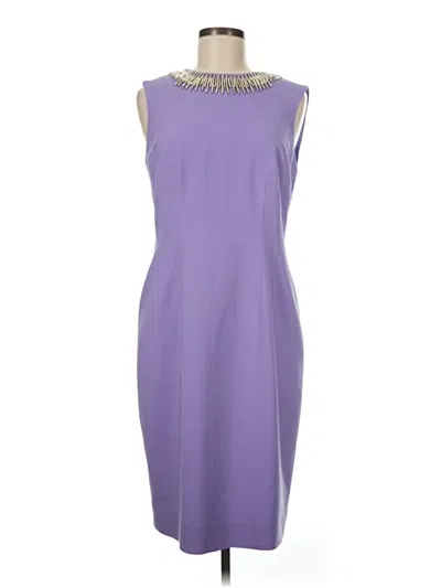 Pre-owned Carlisle Cocktail Dress In Purple