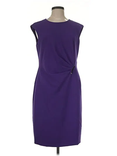 Pre-owned Carlisle Cocktail Dress In Purple