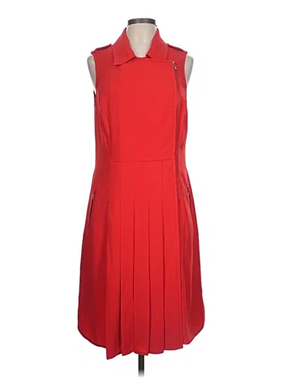 Pre-owned Carlisle Cocktail Dress In Red