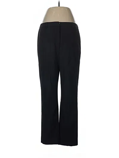 Pre-owned Carlisle Dress Pants In Black