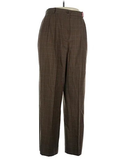 Pre-owned Carlisle Dress Pants In Brown