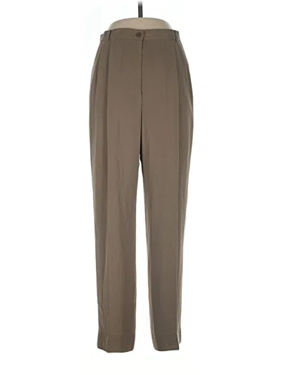Pre-owned Carlisle Dress Pants In Brown