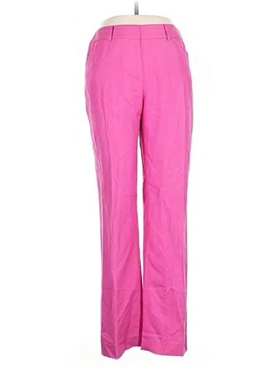 Pre-owned Carlisle Dress Pants In Pink