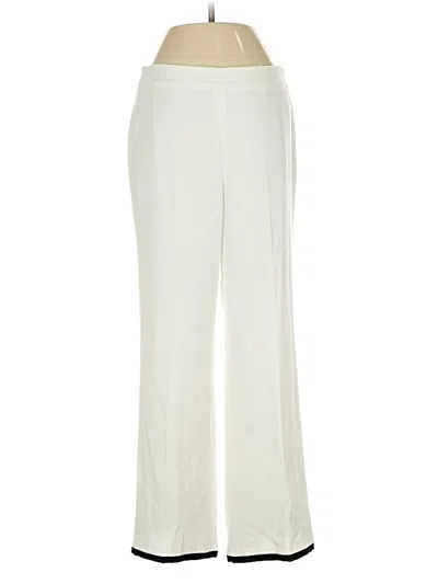 Pre-owned Carlisle Dress Pants In White