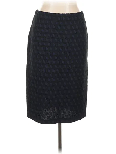 Pre-owned Carlisle Formal Skirt In Black