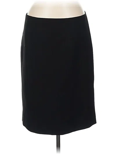 Pre-owned Carlisle Formal Skirt In Black