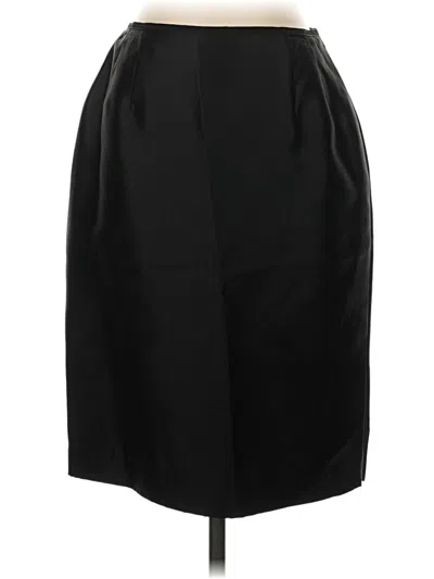 Pre-owned Carlisle Formal Skirt In Black