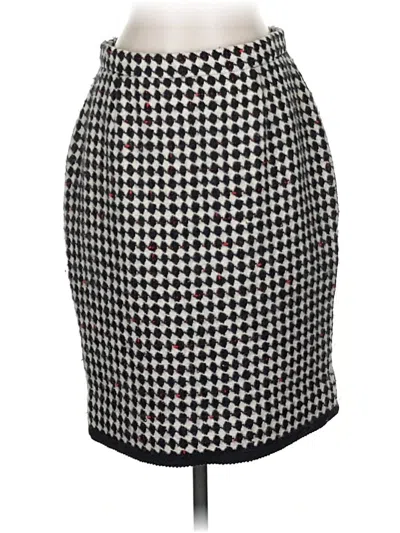 Pre-owned Carlisle Formal Skirt In Black