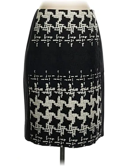 Pre-owned Carlisle Formal Skirt In Black