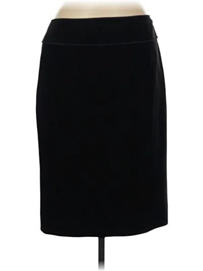 Pre-owned Carlisle Formal Skirt In Black