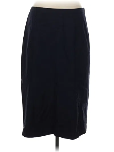 Pre-owned Carlisle Formal Skirt In Black