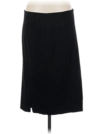 Pre-owned Carlisle Formal Skirt In Black