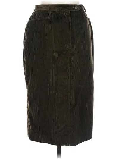 Pre-owned Carlisle Formal Skirt In Black