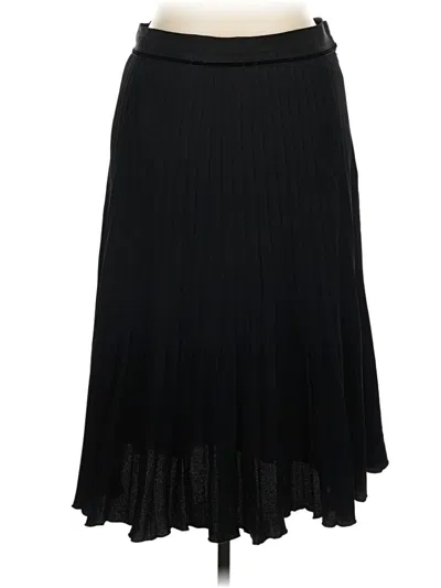 Pre-owned Carlisle Formal Skirt In Black