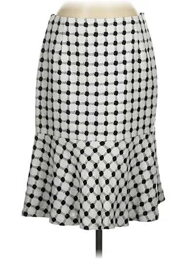 Pre-owned Carlisle Formal Skirt In Gray