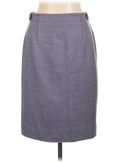 Pre-owned Carlisle Formal Skirt In Purple