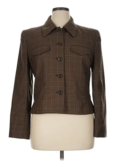 Pre-owned Carlisle Jacket In Brown