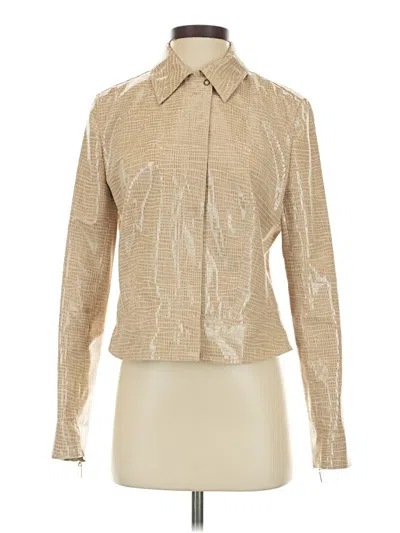 Pre-owned Carlisle Jacket In Gold