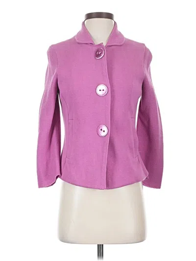 Pre-owned Carlisle Jacket In Purple