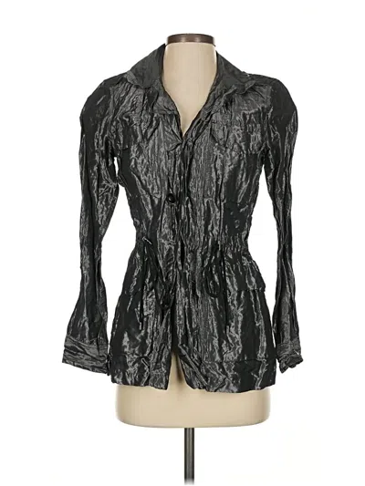 Pre-owned Carlisle Jacket In Silver