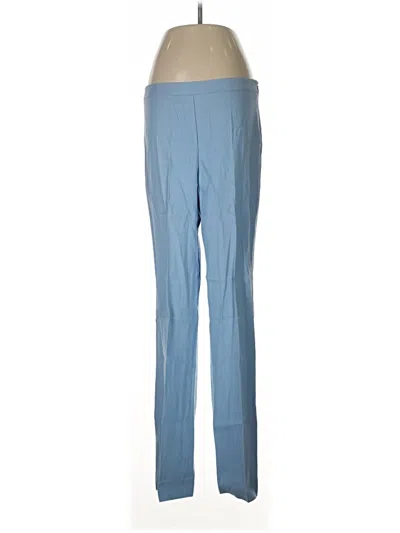 Pre-owned Carlisle Linen Pants In Blue