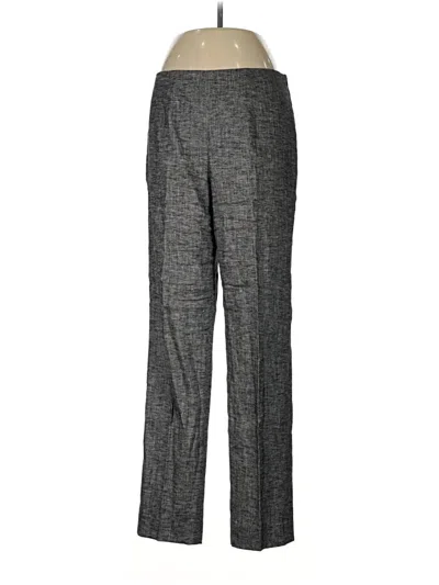 Pre-owned Carlisle Linen Pants In Gray