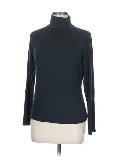 Pre-owned Carlisle Long Sleeve Turtleneck In Black