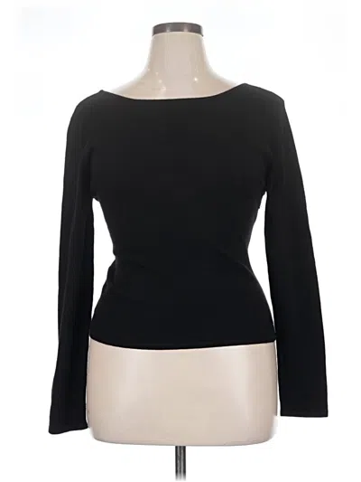 Pre-owned Carlisle Pullover Sweater In Black