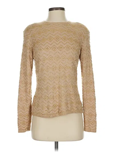 Pre-owned Carlisle Pullover Sweater In Gold